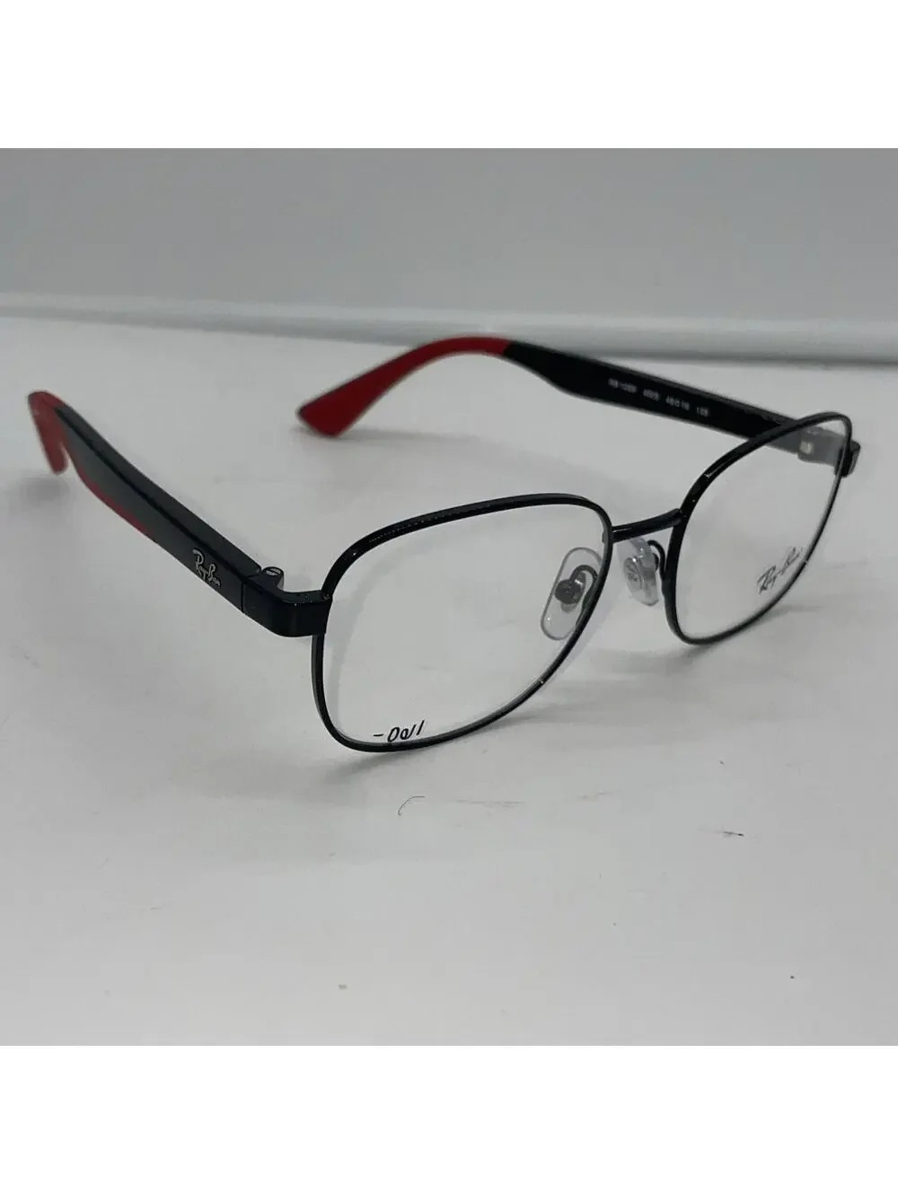 NEW Ray-Ban Youth RB1059 4005 BLACK RED Eyeglasses Kids 49-16-135 Frames only
